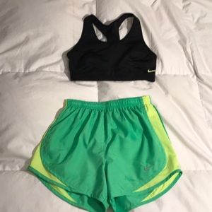 Nike Tempo Shorts- Neon Green